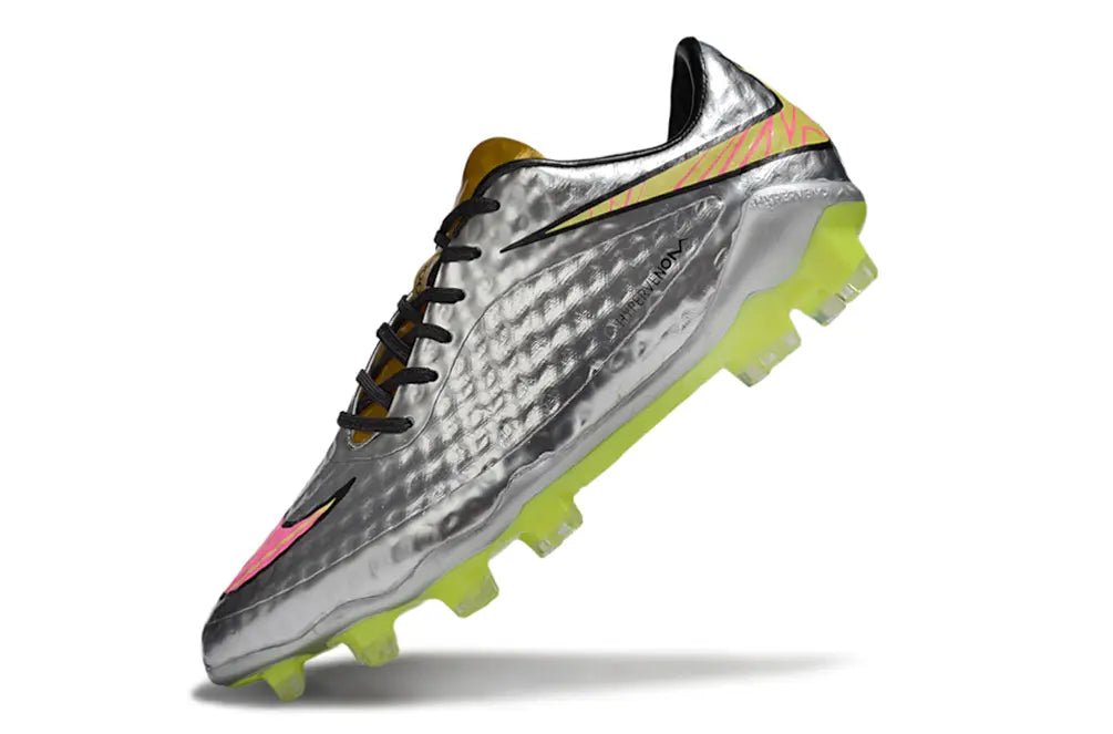 Hypervenom Phantom Chrome - Rose/Jaune (FG) Bonplancrampons