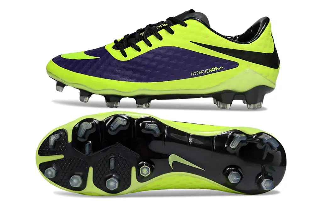 Hypervenom Phantom Jaune/Violet (FG) Bonplancrampons