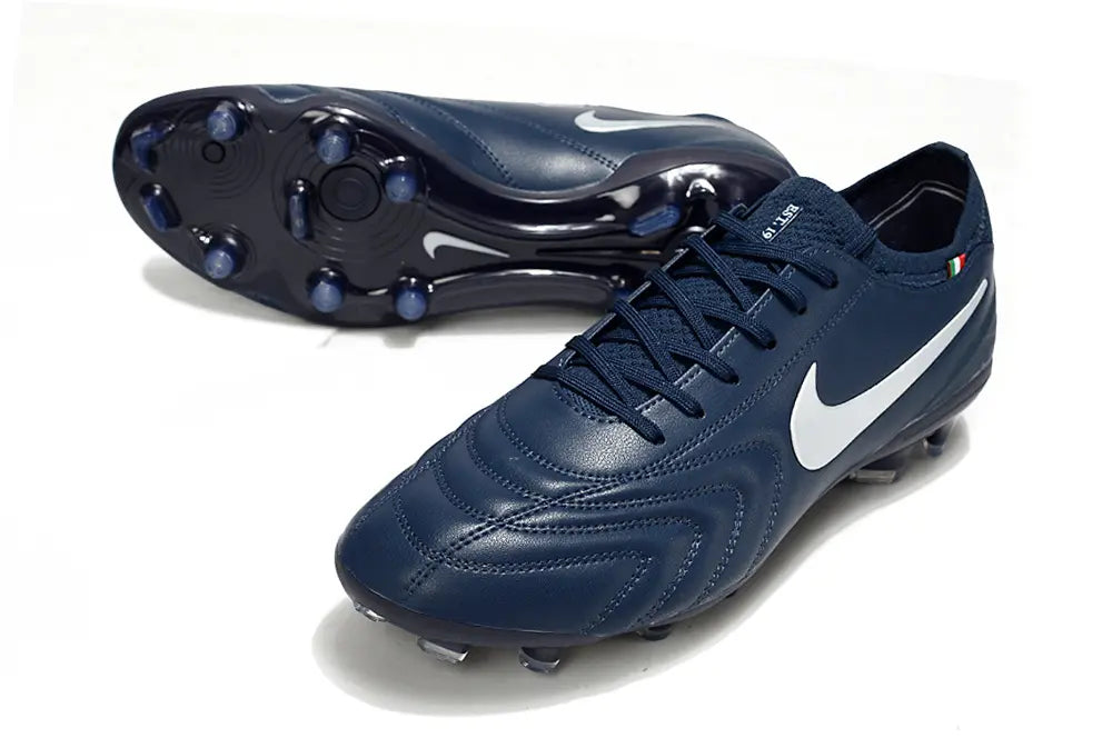 Tiempo Legend 10 Elite Luxe Concept Bleu foncé (FG) Bonplancrampons