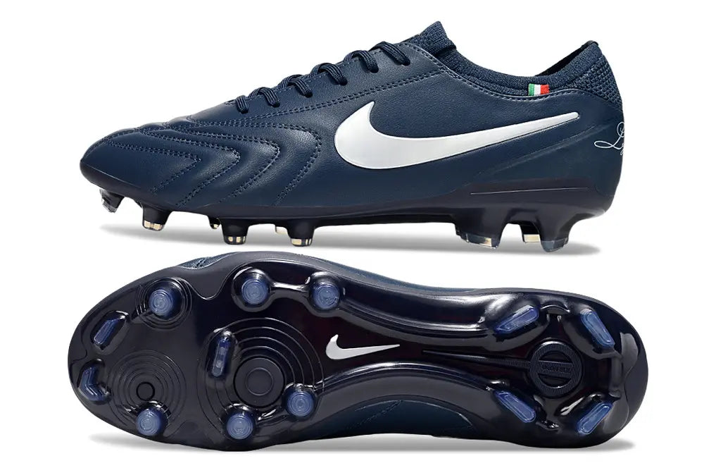 Tiempo Legend 10 Elite Luxe Concept Bleu foncé (FG) Bonplancrampons