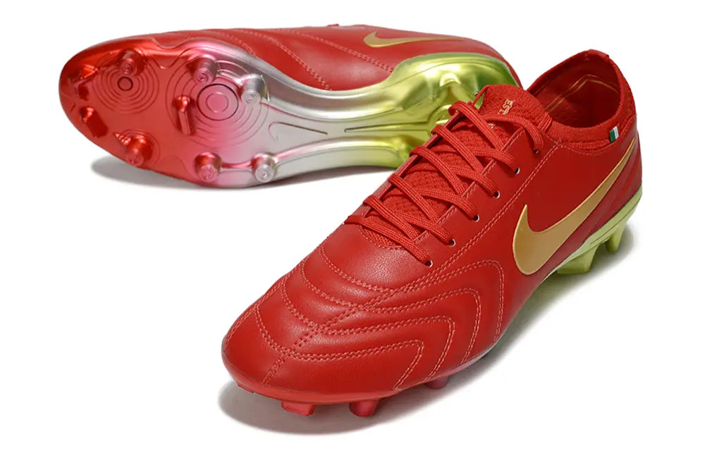 Tiempo Legend 10 Elite Luxe Concept Rouge/Or (FG) Bonplancrampons