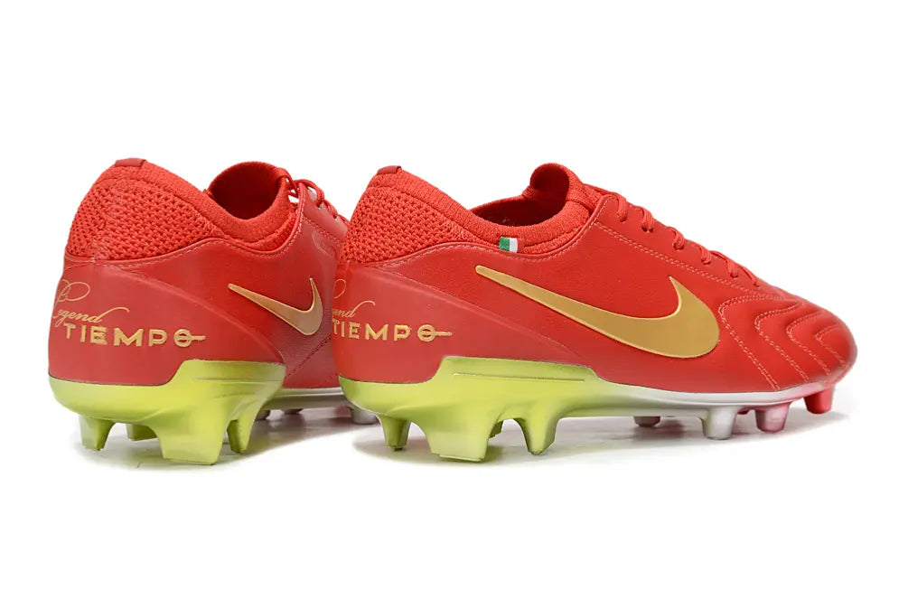 Tiempo Legend 10 Elite Luxe Concept Rouge/Or (FG) Bonplancrampons