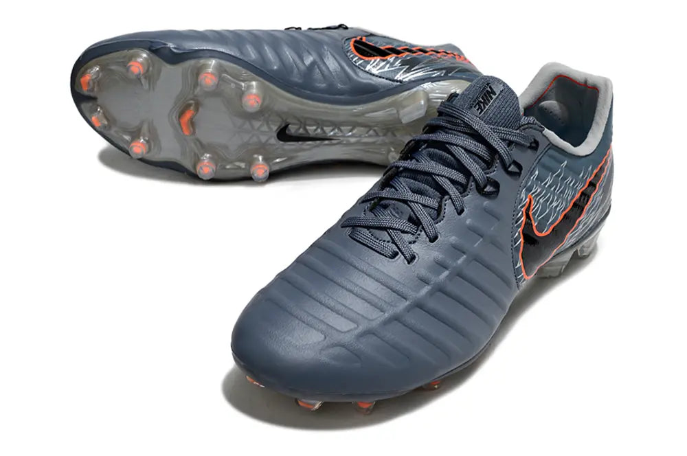 Tiempo Legend VII Elite LUXE Gris/Orange (FG) Bonplancrampons