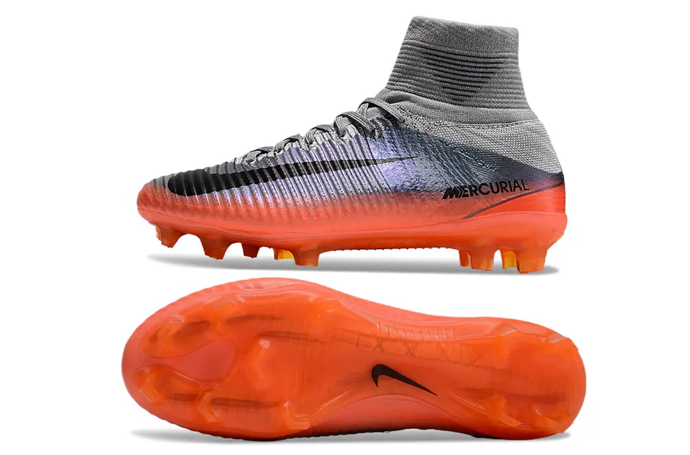 Zoom Superfly 5 Elite x CR7 Gris/Orange (FG) Bonplancrampons