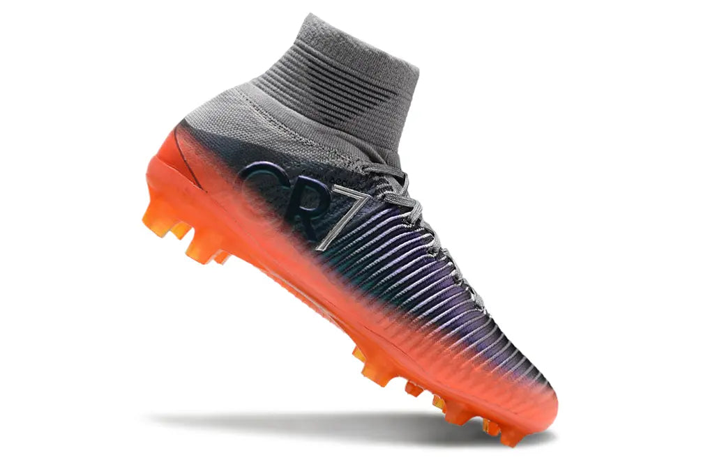Zoom Superfly 5 Elite x CR7 Gris/Orange (FG) Bonplancrampons