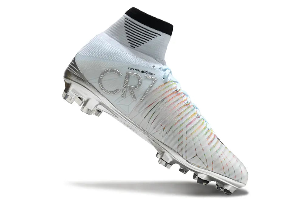 Zoom Superfly 5 Elite x CR7 Blanc/Noir (FG) Bonplancrampons