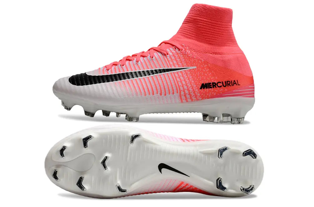 Zoom Superfly 5 Elite Blanc/Rouge (FG) Bonplancrampons