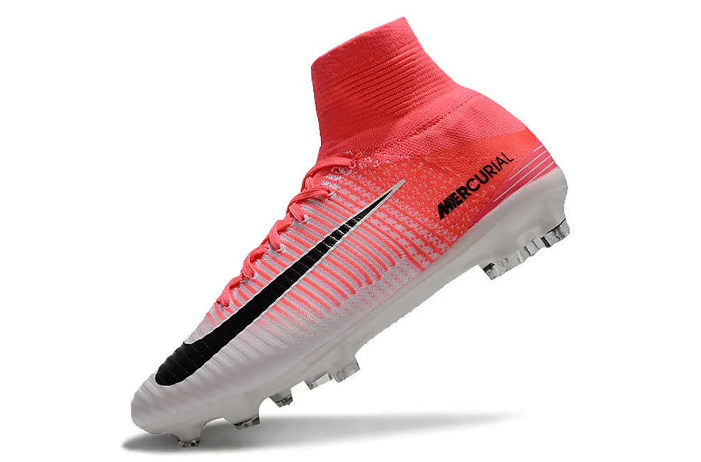 Zoom Superfly 5 Elite Blanc/Rouge (FG) Bonplancrampons