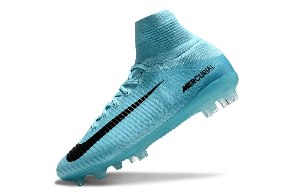 Zoom Superfly 5 Elite Bleu Clair/Noir (FG) Bonplancrampons