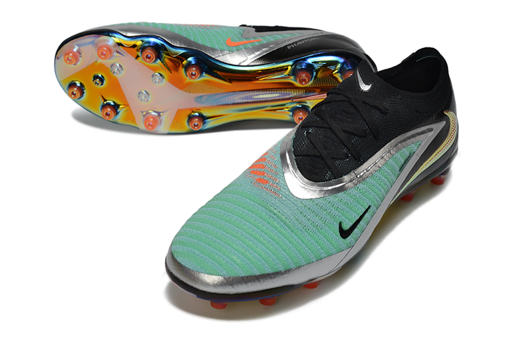 Phantom 6 Low Elite Bleu/Noir (AG) Bonplancrampons