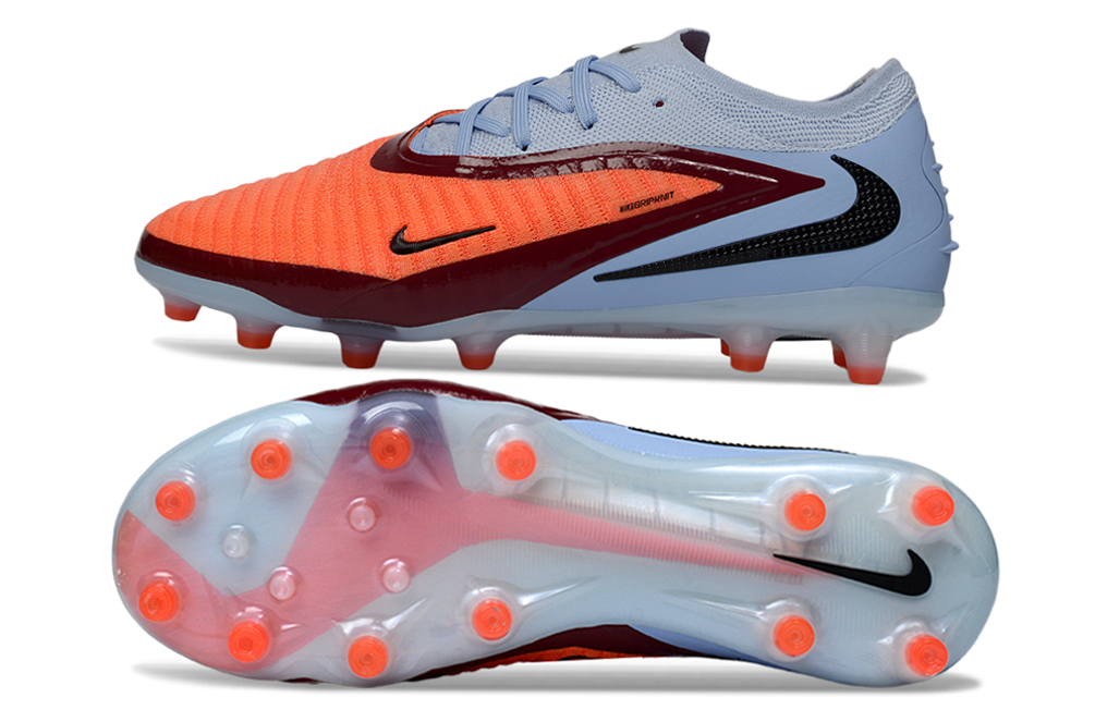 Phantom 6 Low Elite Rouge/Bleu (AG) Bonplancrampons